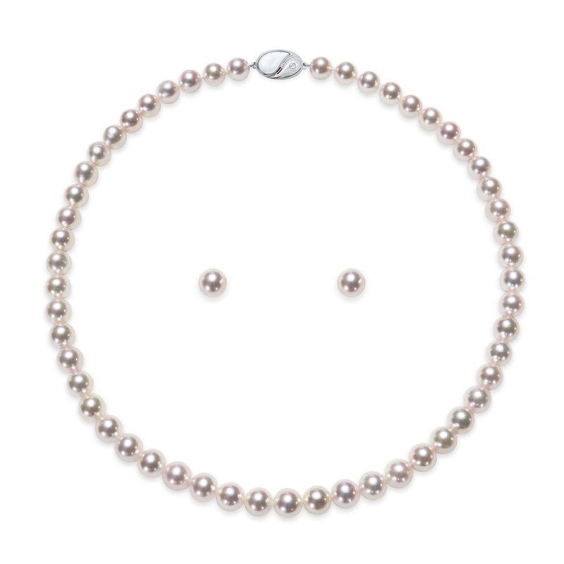 7.5～8.0㎜ ピアスorイヤリングセット　テリ：A　巻き：A　キズ：C - Tensei Pearl Online Store　天成真珠　公式通販ショップ