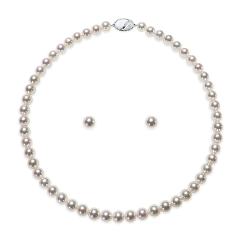 7.5～8.0㎜ ピアスorイヤリングセット　テリ：B　巻き：A　キズ：C - Tensei Pearl Online Store　天成真珠　公式通販ショップ