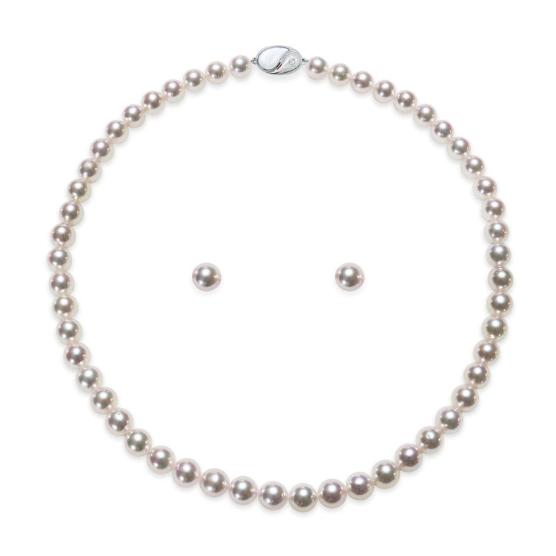 7.5～8.0㎜ ピアスorイヤリングセット　テリ：B　巻き：B　キズ：C - Tensei Pearl Online Store　天成真珠　公式通販ショップ