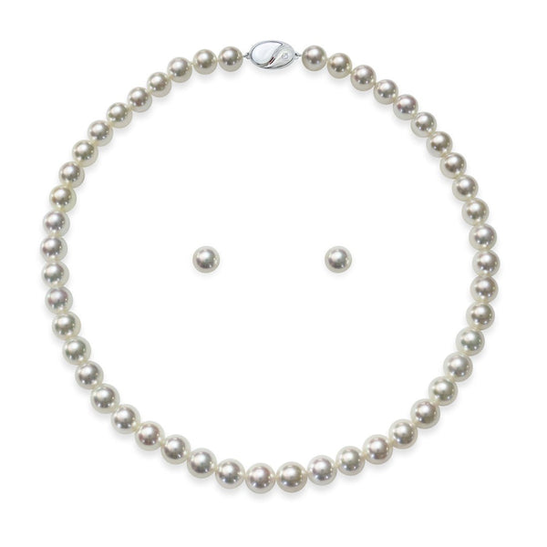 8.5～9.0㎜ 無調色 ピアスorイヤリングセット　テリ：B　巻き：A　キズ：C - Tensei Pearl Online Store　天成真珠　公式通販ショップ