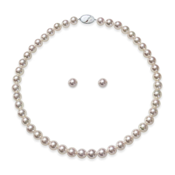 8.5～9.0㎜ ピアスorイヤリングセット　テリ：B　巻き：A　キズ：C - Tensei Pearl Online Store　天成真珠　公式通販ショップ