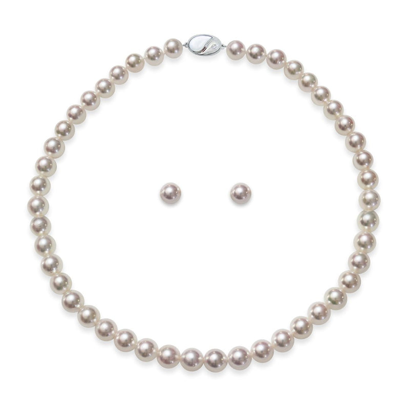 8.5～9.0㎜ ピアスorイヤリングセット　テリ：B　巻き：A　キズ：C - Tensei Pearl Online Store　天成真珠　公式通販ショップ