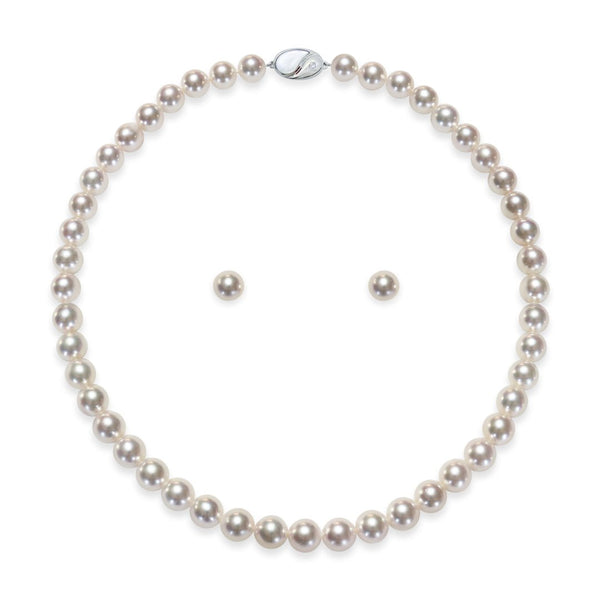 8.5～9.0㎜ ピアスorイヤリングセット　テリ：B　巻き：B　キズ：A - Tensei Pearl Online Store　天成真珠　公式通販ショップ