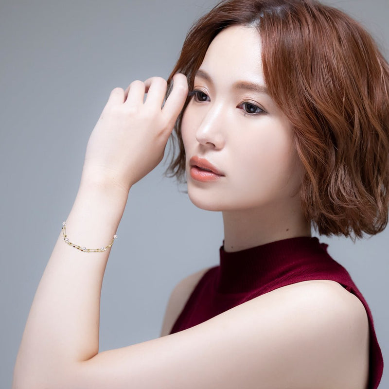 K18　4.0㎜　ブレスレット - Tensei Pearl Online Store　天成真珠　公式通販ショップ