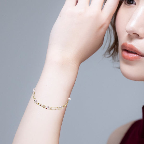 K18　4.0㎜　ブレスレット - Tensei Pearl Online Store　天成真珠　公式通販ショップ