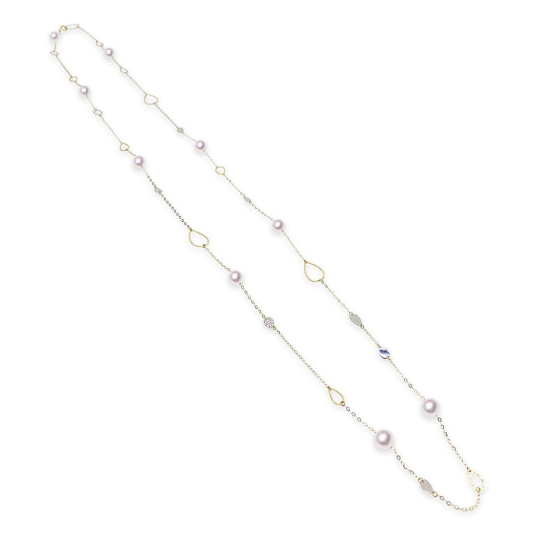 K18 6.5～7.0㎜　デザインネックレス - Tensei Pearl Online Store　天成真珠　公式通販ショップ