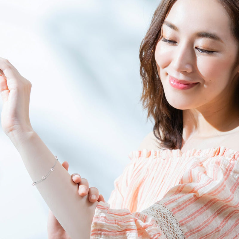 K18WG　4.5㎜　ブレスレット - Tensei Pearl Online Store　天成真珠　公式通販ショップ