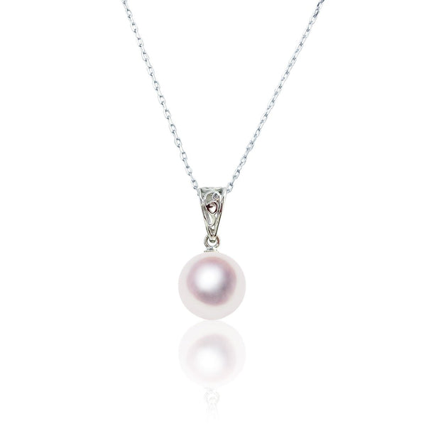 K18WG 8.0㎜　ペンダント - Tensei Pearl Online Store　天成真珠　公式通販ショップ