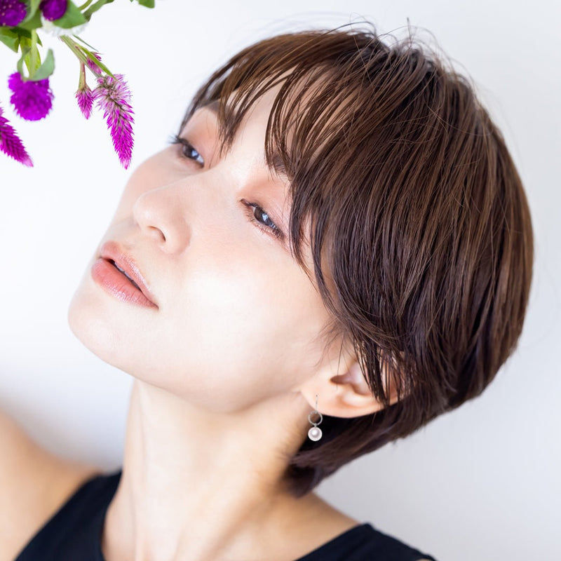 Pt　7.5㎜　デザインピアス - Tensei Pearl Online Store　天成真珠　公式通販ショップ