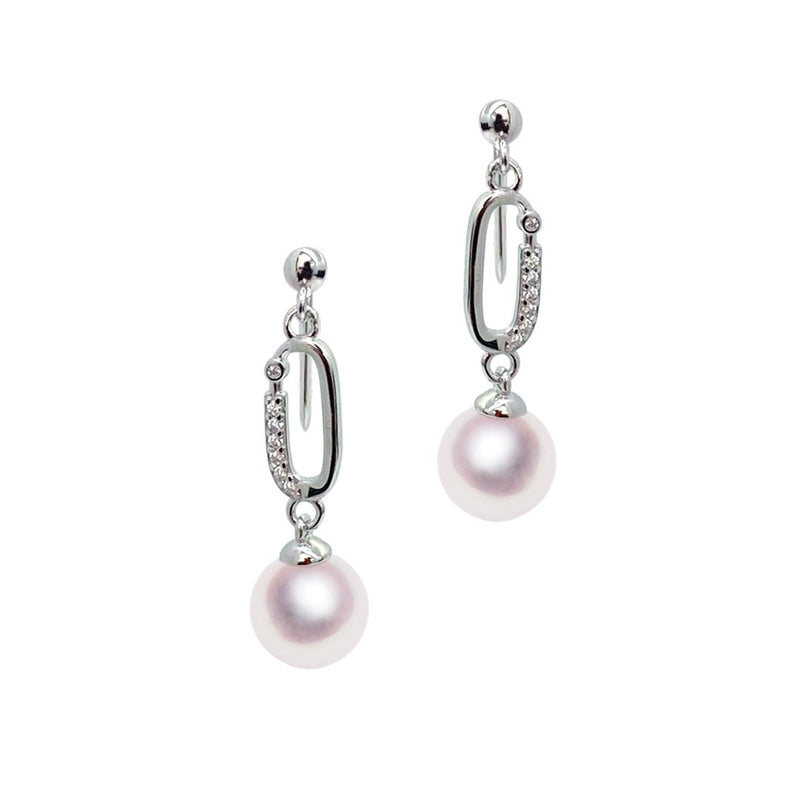 SV　7.5㎜　デザインイヤリング - Tensei Pearl Online Store　天成真珠　公式通販ショップ