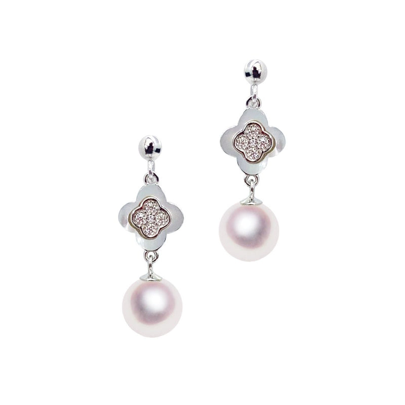 SV　7.5㎜　デザインイヤリング - Tensei Pearl Online Store　天成真珠　公式通販ショップ