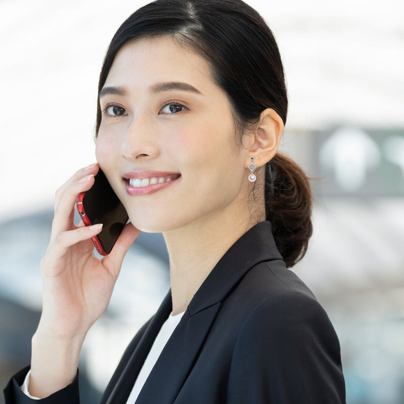 SV　7.5㎜　デザインイヤリング - Tensei Pearl Online Store　天成真珠　公式通販ショップ