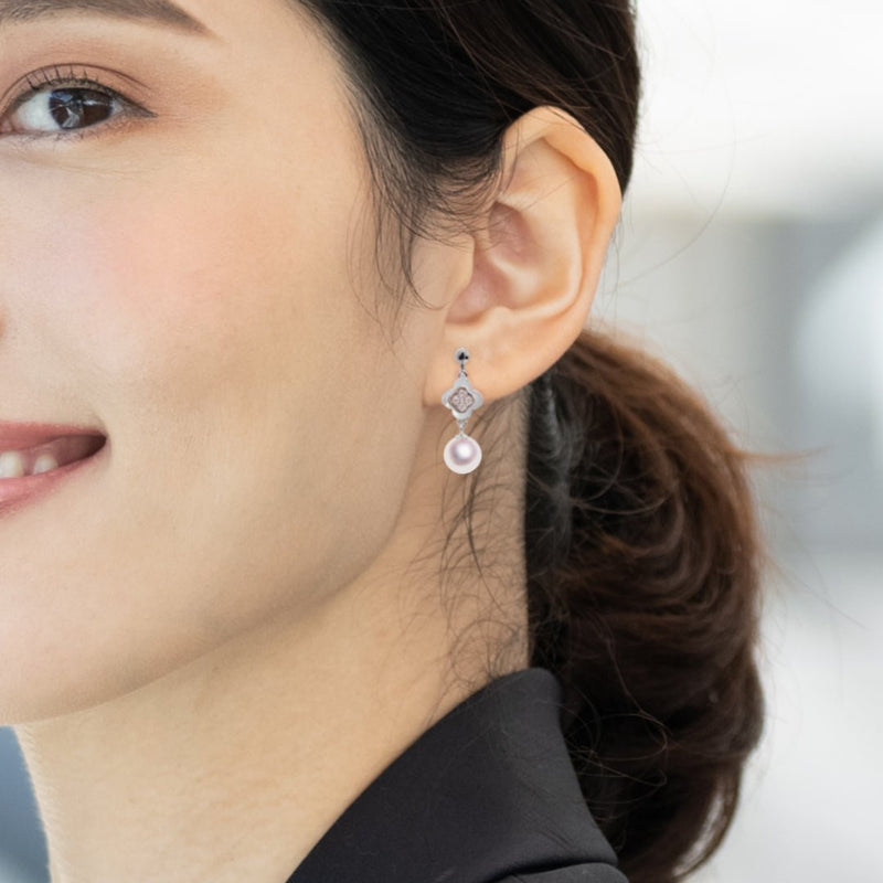 SV　7.5㎜　デザインイヤリング - Tensei Pearl Online Store　天成真珠　公式通販ショップ