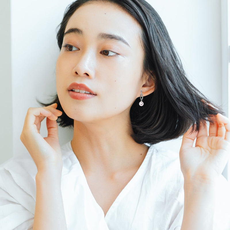 SV　7.5㎜　デザインイヤリング - Tensei Pearl Online Store　天成真珠　公式通販ショップ