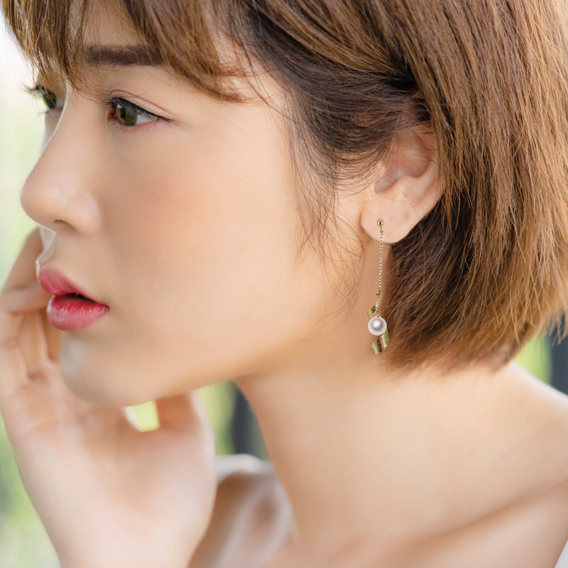 K18 6.0㎜ Design Earrings -TENSEI PEARL ONLINE STORE Tenari Pearl Official Mail Order Shop