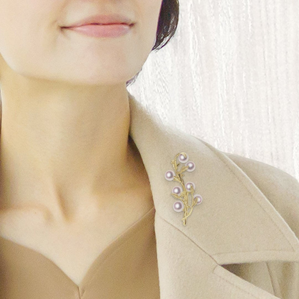 K18&シルバーパールブローチ 【公式通販】